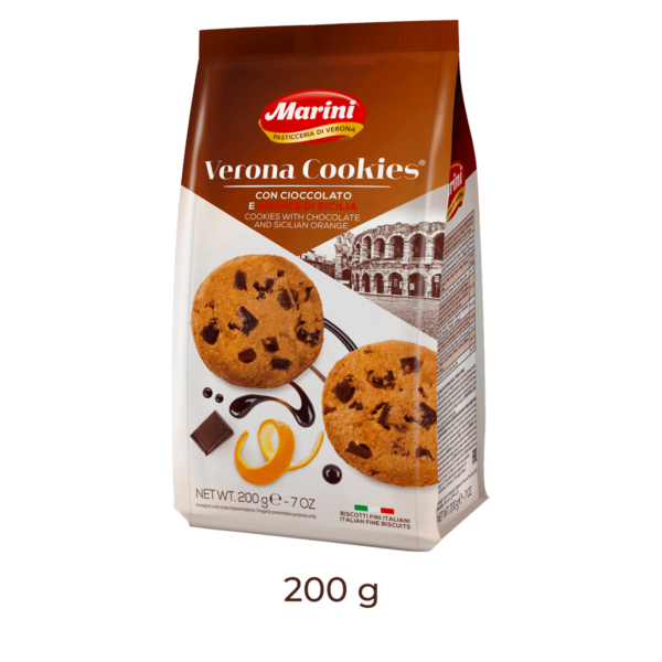 Verona Cookie Cioccolato with Sicilian Orange Peel